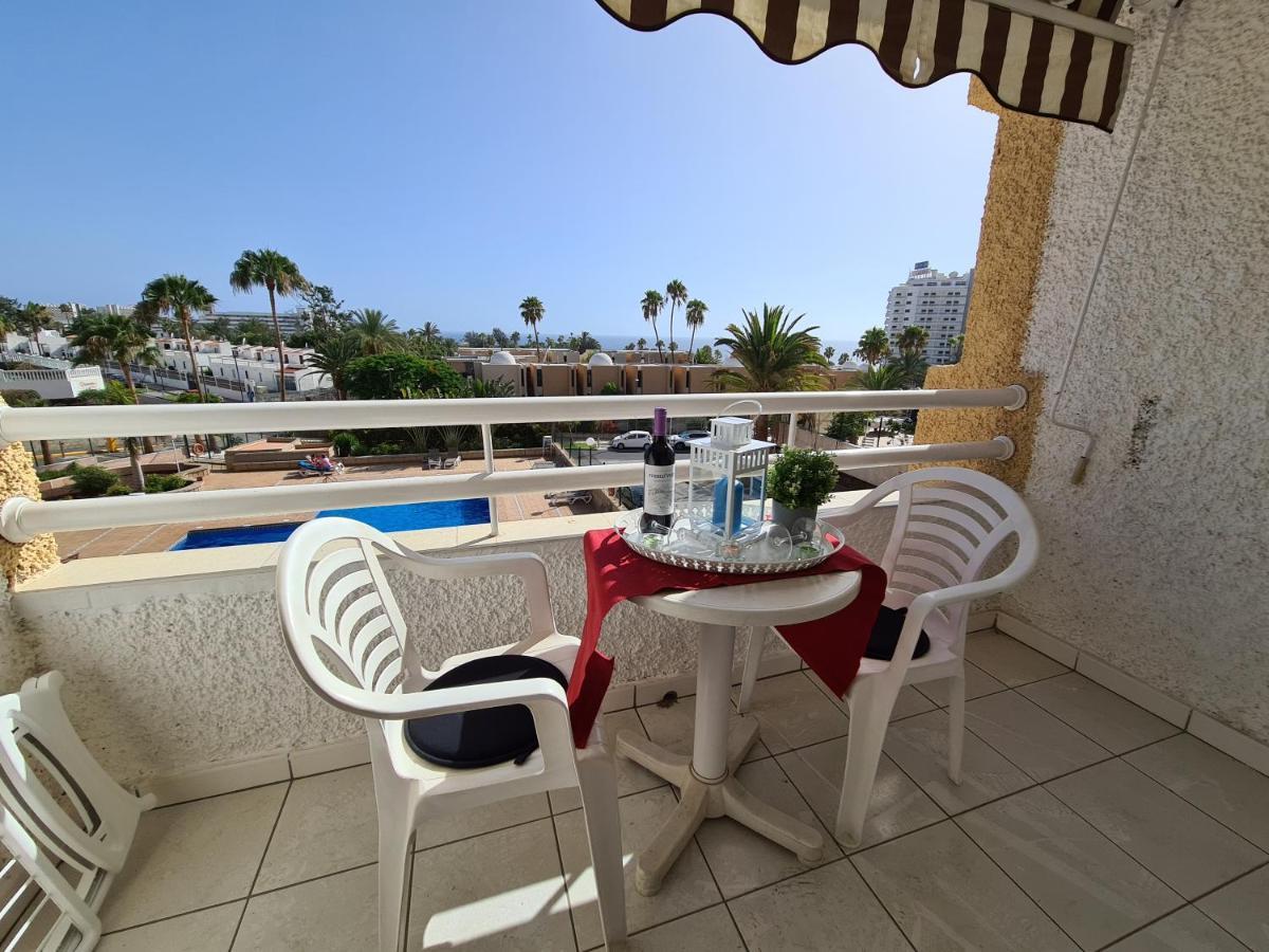 Borinquen Only 280 Meters To The Beach, Balcony With Sea View, Heated Pool, Wifi Playa de las Americas  Exterior foto