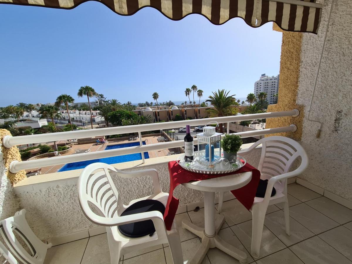 Borinquen Only 280 Meters To The Beach, Balcony With Sea View, Heated Pool, Wifi Playa de las Americas  Exterior foto